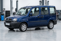 Fiat Doblo I 2001-2005 Side Steps Tayga Black (2 pcs, Aluminum) photo 1