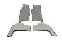 Nissan Patrol Y61 1997-2011 EVA Floor Mats (Gray) photo 3