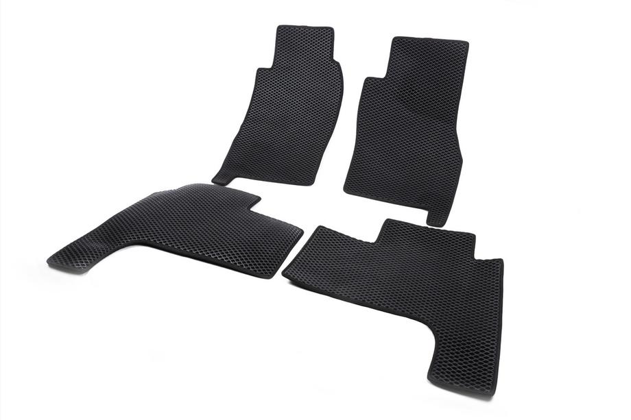 Nissan Patrol Y61 1997-2011 EVA Floor Mats (black) Long, 4-piece set (front and rear) Image