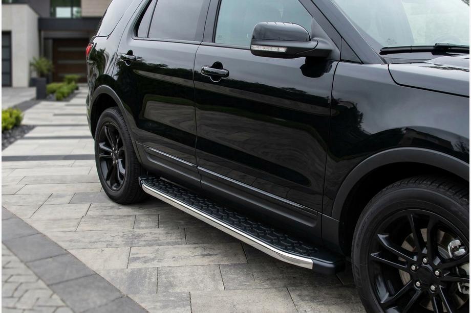 Ford Explorer 2011-2019 Side Steps BlackLine (2 pcs, Aluminum) Image