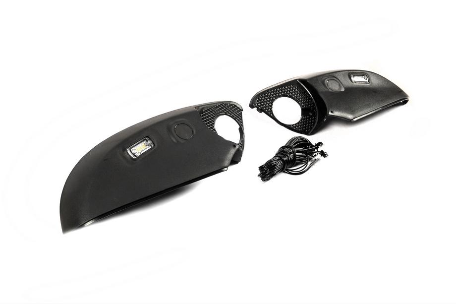 Toyota Land Cruiser 200 2007-2021 Lower part of mirror (with LED light) Photo 3