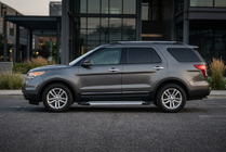 Ford Explorer 2011-2019 Side Steps New Vision Grey (2 pcs, Aluminum) photo 1
