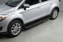 Ford Kuga 2008-2013 Side Steps Tayga Black (2 pcs, Aluminum) photo 1