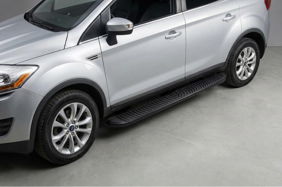 Ford Kuga 2008-2013 Side Steps Tayga Black (2 pcs, Aluminum) Image