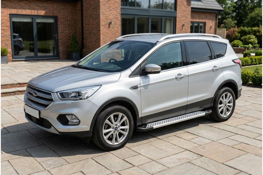 Ford Kuga/Escape 2013-2019 Side Steps Vision New Grey (2 pcs, Aluminum) Image