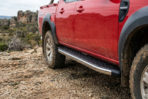 Ford Ranger 2007-2011 Side Steps BlackLine (2 pcs, Aluminum) photo 1