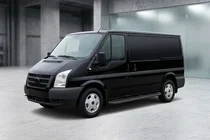 Ford Transit 2000–2014 Side Steps Tayga Black (2 pcs, Aluminum) photo 1