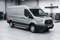 Ford Transit 2014- Side Steps New Vision Grey (2 pcs, Aluminum) photo 1