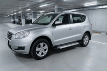 Geely Emgrand X7 2011- Side Steps New Vision Grey (2 pcs, Aluminum) photo 1