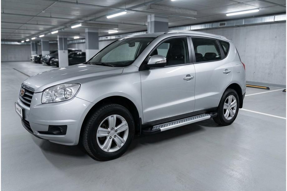 Geely Emgrand X7 2011- Side Steps New Vision Grey (2 pcs, Aluminum) Image