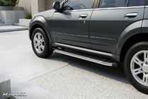 GreatWall Haval/Hover H3 2005-2013 Side Steps BlackLine (2 pcs, Aluminum) photo 1