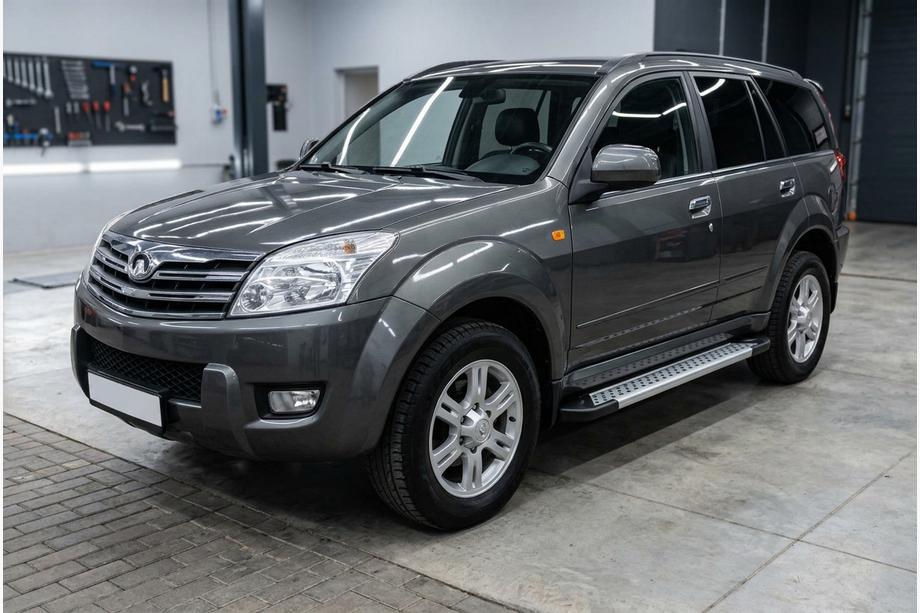 GreatWall Haval/Hover H3 2005-2013 Side Steps New Vision Grey (2 pcs, Aluminum) Image