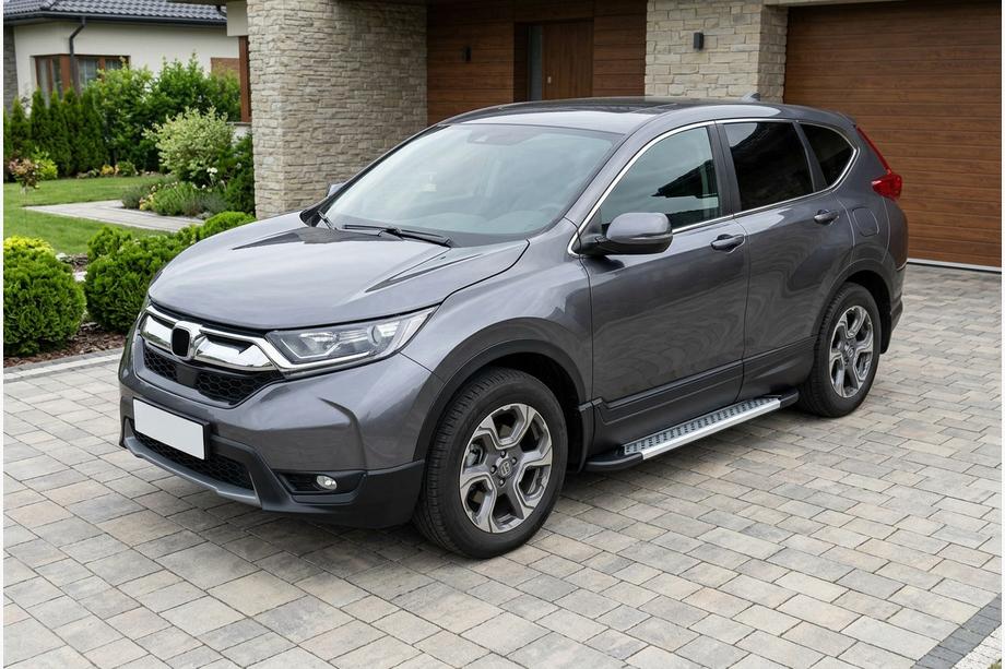 Honda CRV 2017-2022 Side Steps New Vision Grey (2 pcs, Aluminum) Image