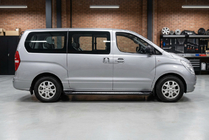 Hyundai H300, H1, Starex 2008-2020 Side Steps New Vision Black (2 pcs, Aluminum) photo 1