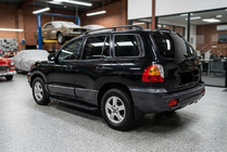 Hyundai Santa Fe 1 2000-2006 Side Steps Tayga Black (2 pcs, Aluminum) photo 1