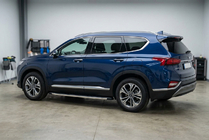 Hyundai Santa Fe 4 2018-2023 Side Steps BlackLine (2 pcs, Aluminum) photo 1