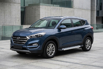 Hyundai Tucson TL 2016-2021 Side Steps New Vision Grey (2 pcs, Aluminum) photo 1