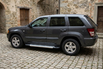 Jeep Grand Cherokee WK 2004-2010 Side Steps New Vision Grey (2 pcs, Aluminum) photo 1