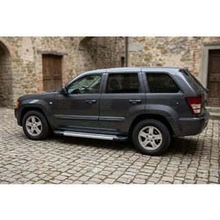 Side Steps New Vision Grey (2 pcs, Aluminum) Jeep Grand Cherokee WK 2004-2010 photo 1