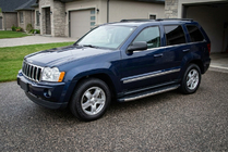 Jeep Grand Cherokee WK 2004-2010 Side Steps BlackLine (2 pcs, Aluminum) photo 1