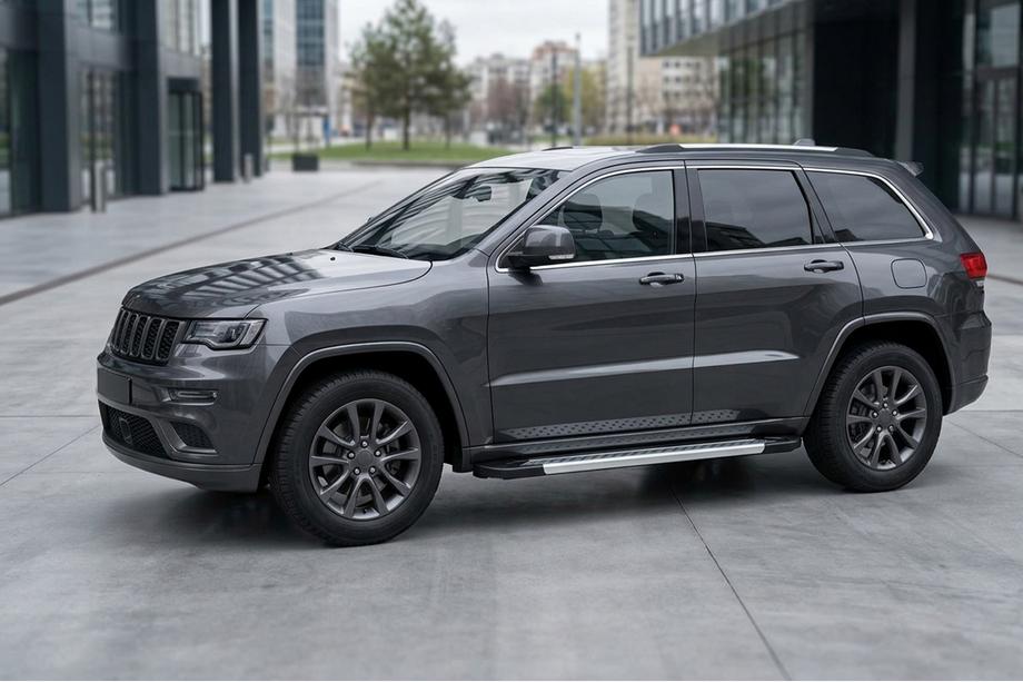 Jeep Grand Cherokee WK2 2010-2021 Side Steps New Vision Grey (2 pcs, Aluminum) Image