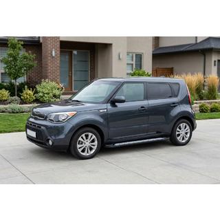 Side Steps New Vision Black (2 pcs, Aluminum) Kia Soul II 2013-2018 photo 1