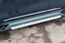 Kia Sportage 2015-2021 Side Steps New Vision Grey (2 pcs, Aluminum) photo 4