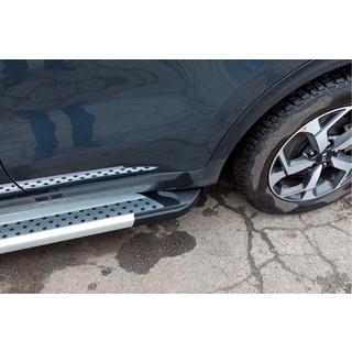 Side Steps New Vision Grey (2 pcs, Aluminum) Kia Sportage 2015-2021 photo 3