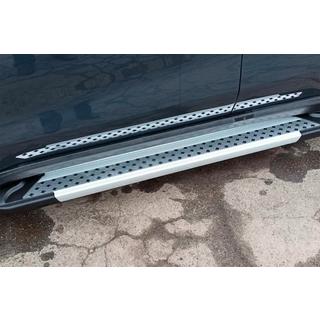 Side Steps New Vision Grey (2 pcs, Aluminum) Kia Sportage 2015-2021 photo 4