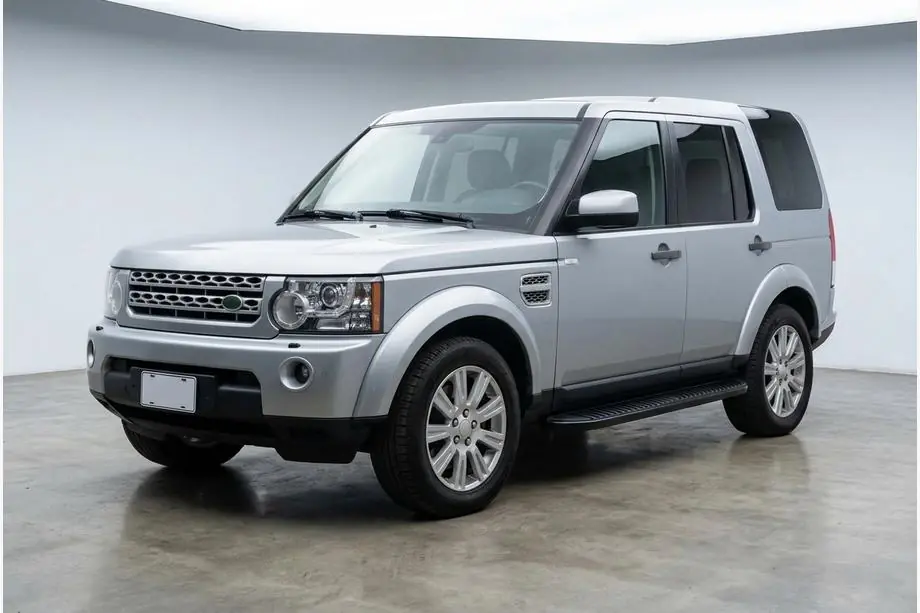 Land Rover Discovery IV 2009-2017 Side Steps Tayga Black (2 pcs, Aluminum) Image
