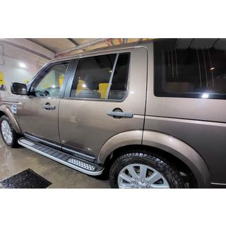 Side Steps Tayga V2 (2 pcs, Aluminum) Land Rover Discovery IV 2009-2017 photo 4