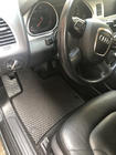 Audi Q7 2005-2015 EVA Floor Mats (black) 3 rows (6 mats) photo 2