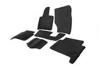 Audi Q7 2005-2015 EVA Floor Mats (black) 3 rows (6 mats) photo 20