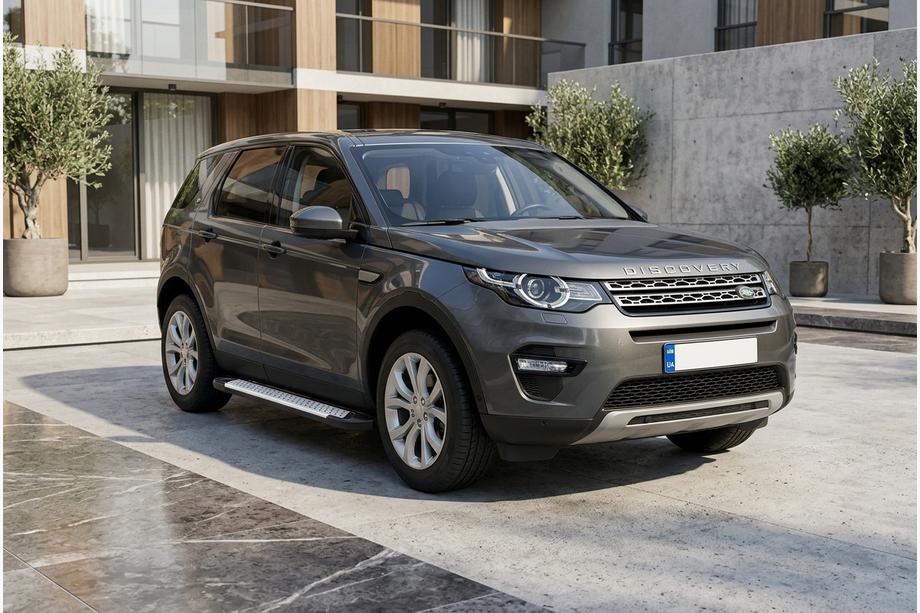 Land Rover Discovery Sport 2014- Side Steps Allmond Grey (2 pcs, Aluminum) 2019+ Image