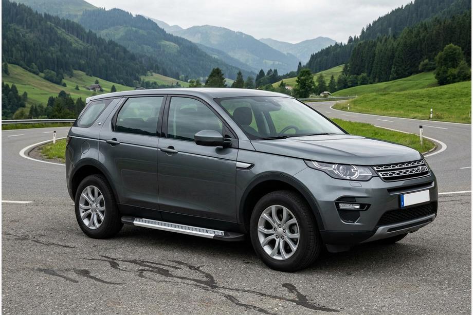 Land Rover Discovery Sport 2014- Side Steps Vision New Grey (2 pcs, Aluminum) Image