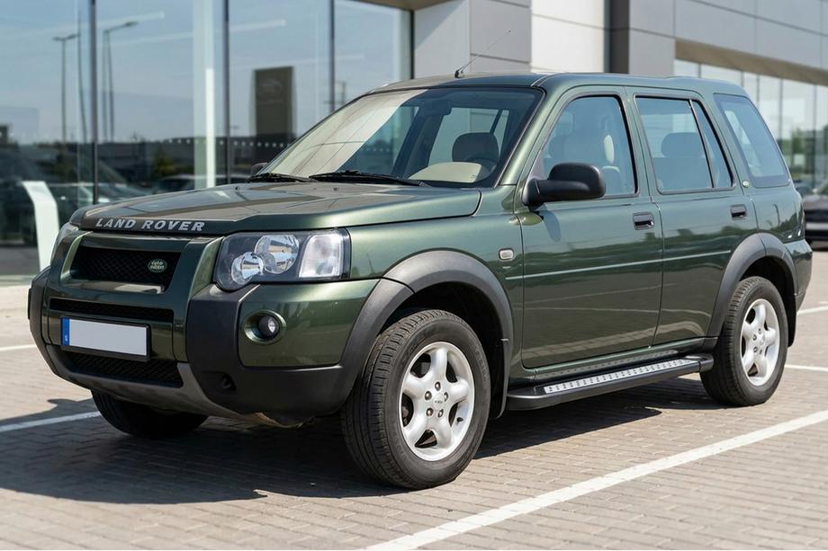 Land Rover Freelander I 1997-2006 Side Steps New Vision Black (2 pcs, Aluminum) Image