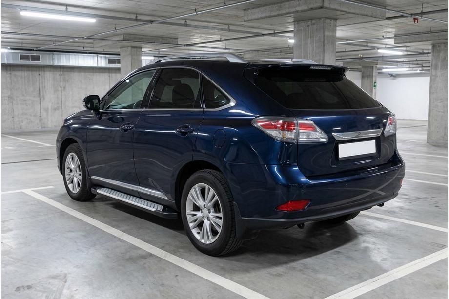 Lexus RX 2009-2015 Side Steps Allmond Grey (2 pcs, Aluminum) Image