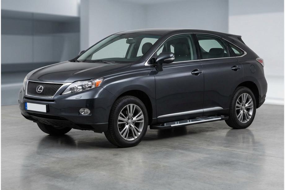 Lexus RX 2009-2015 Side Steps Sunrise (2 pcs, Aluminum) Image