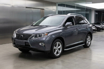 Lexus RX 2009-2015 Side Steps Tayga Grey (2 pcs, Aluminum) photo 1