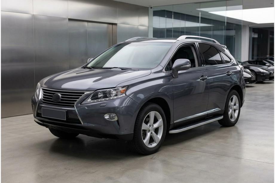 Lexus RX 2009-2015 Side Steps Tayga Grey (2 pcs, Aluminum) Image