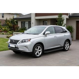 Side Steps Tayga Black (2 pcs, Aluminum) Lexus RX 2009-2015 photo 1