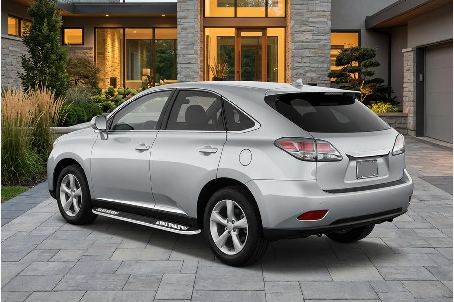 Lexus RX 2009-2015 Side Steps Tayga V2 (2 pcs, Aluminum) Image