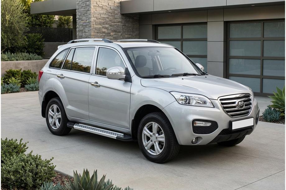 Lifan X60 2011- Side Steps New Vision Grey (2 pcs, Aluminum) Photo 1