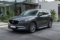 Mazda CX-5 2017–2025 Side Steps New Vision Grey (2 pcs, Aluminum) photo 1
