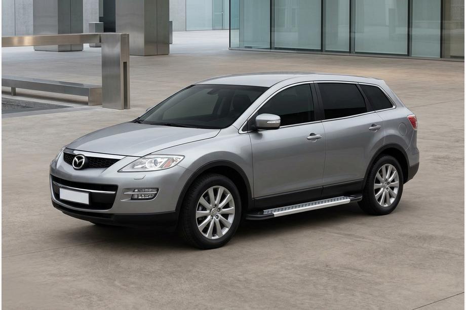 Mazda CX-9 2007-2016 Side Steps New Vision Grey (2 pcs, Aluminum) Image