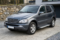 Mercedes ML W163 1997-2005 Side Steps New Vision Grey (2 pcs, Aluminum) photo 1