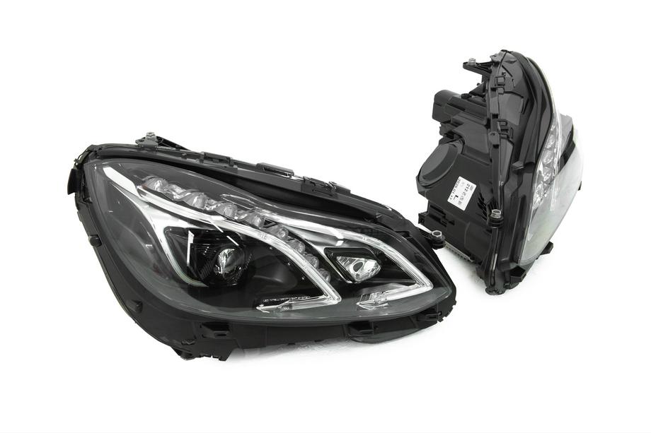 Mercedes E-class W212 2009-2016 Front headlights (2 pcs, facelift, with control units) Photo 4