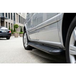 Side Steps Tayga Black (2 pcs, Aluminum) Mercedes Vito W639 2004-2014 photo 1