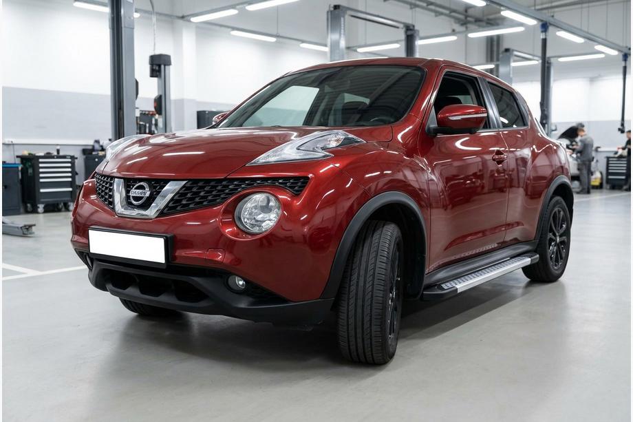 Nissan Juke 2010-2019 Side Steps New Vision Grey (2 pcs, Aluminum) Photo 1