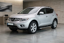 Nissan Murano 2008-2014 Side Steps BlackLine (2 pcs, aluminum) photo 1
